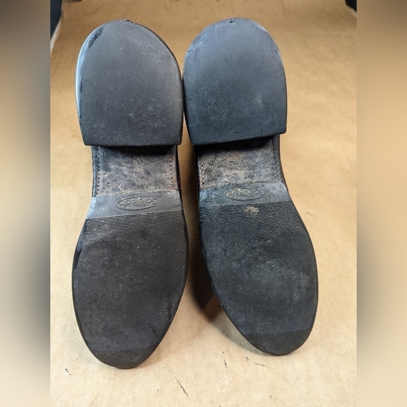 Lucchese Boots men's size 10 D. Exotic Genuine Black Cherry Smooth Ostrich leath - Picture 11 of 13